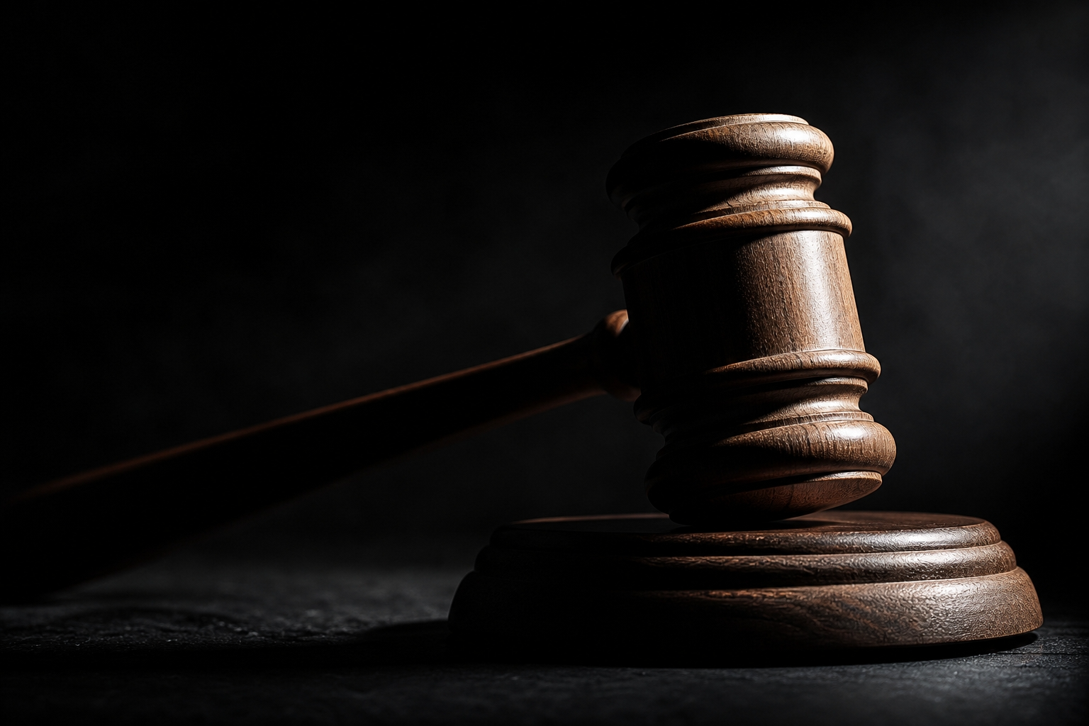 Gavel representing judgment recovery research